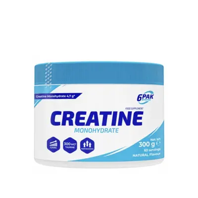 Kreatyna Monohydrat 6PAK Nutrition Creatine Monohydrate 300g