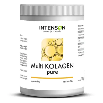 Regeneracja Stawów Kolagen Intenson Multi Kolagen Pure 300g