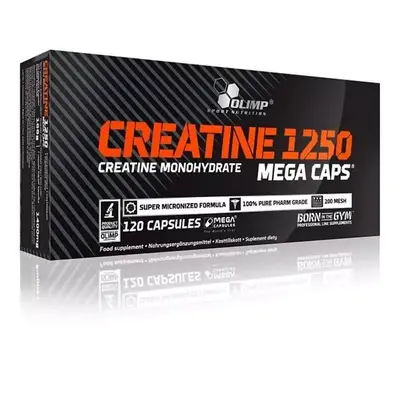 Kreatyna Monohydrat Olimp Creatine 1250 Mega Caps 120kaps