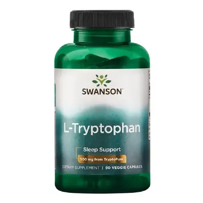 Dobry Sen Tryptofan Swanson Aji Pure L-Tryptofan 500mg 90kaps