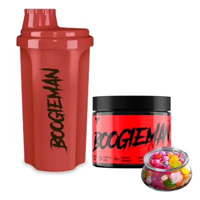 Zestaw Trec Nutrition Przedtreningówka Boogieman 300g + Shaker Boogieman 700ml