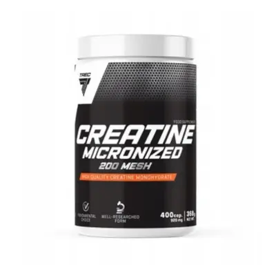 Kreatyna Monohydrat Trec Nutrition Creatine Micronized 200 Mesh 400kaps