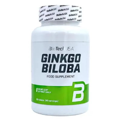 Pamięć i koncentracja Kompleks BioTechUSA Ginkgo Biloba 90 tab