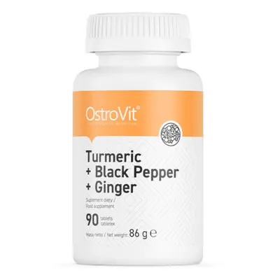 Trawienie Kompleks OstroVit Turmeric + Black Pepper + Ginger 90tab