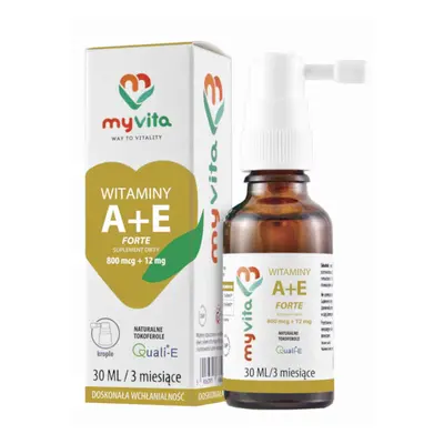 Witaminy A + E MyVita A + E 30ml