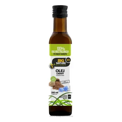 Olej Lniany Big Nature Olej Lniany BIO 250ml