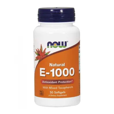 Witaminy E Now Foods Vitamin (Mixed) E-1000 50softgels