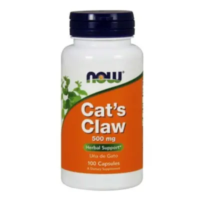 Wsparcie Odporności Koci Pazur Now Foods Cat's Claw 500mg 250vkaps