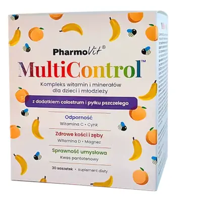 Witaminy dla Dzieci Pharmovit MultiControl 30sasz