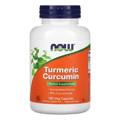 Wsparcie Odporności Kurkumina Now Foods Turmeric Curcumin 120softgels