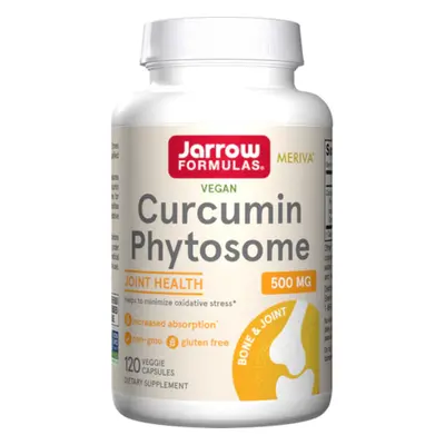 Wsparcie Odporności Kurkumina Jarrow Formulas Curcumin Phytosome 500mg 120vkaps