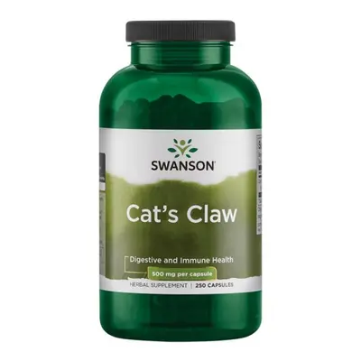 Wsparcie Odporności Koci Pazur Swanson Cat's Claw 500mg 250kaps