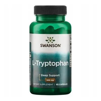 Dobry Sen Tryptofan Swanson L-Tryptophan 500 mg 60vkaps