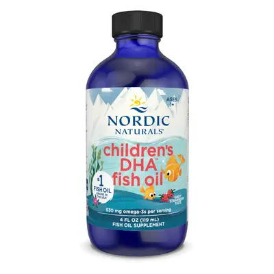 Kwasy Tłuszczowe Omega 3 Nordic Naturals Children's DHA Stawberry 119ml