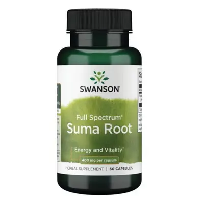 Wsparcie Witalności Swanson FS Suma Root 400mg 60kaps