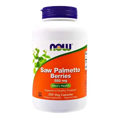 Booster Testosteronu Palma Sabałowa Now Foods Saw Palmetto Berries 550mg 250vkaps