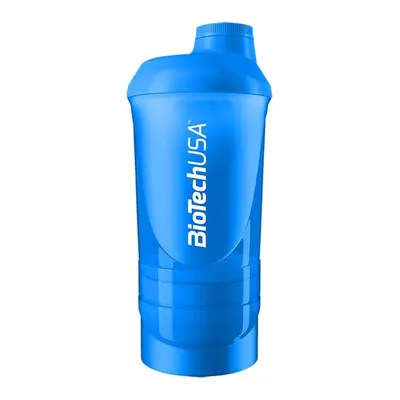 Akcesoria Shaker BioTechUSA Wave+ 600ml+200ml+150ml Blue