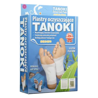 Detoks Plastry Aura Herbals Plastry Oczyszczające TANOKI 10szt