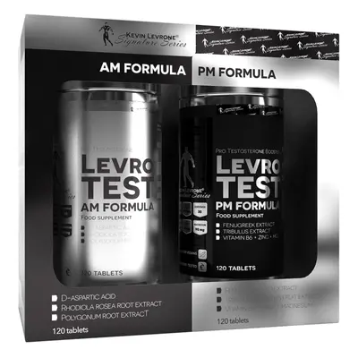 Booster Testosteronu Kompleks Kevin Levrone Levro Test AM PM Formuła (2x120tabs)