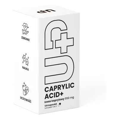 Trawienie Kwas Kaprylowy UP Health Pharma Caprylic Acid+ 120kaps