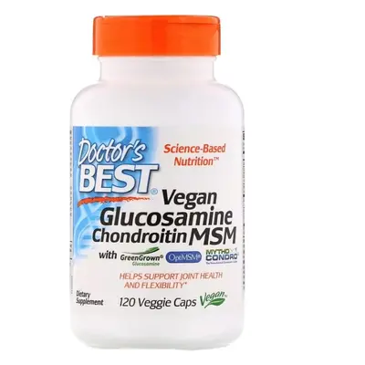 Regeneracja Stawów Kompleks Doctor's Best Vegan Glucosamine Chond. MSM 120vkaps