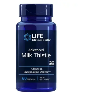 Wsparcie Wątroby Ostropest Plamisty Life Extension Advanced milk thistle 60softgels