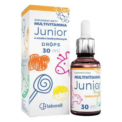 Witaminy dla Dzieci Laborell Multivitamina junior 30ml