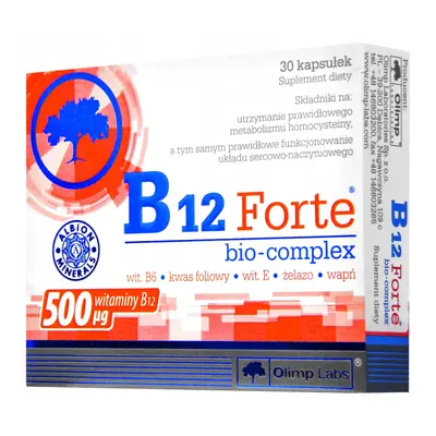 Witaminy B Olimp B12 Forte 30kaps