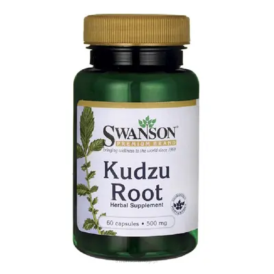 Detoks Korzeń Kudzu Swanson Kudzu Root 500mg 60kaps