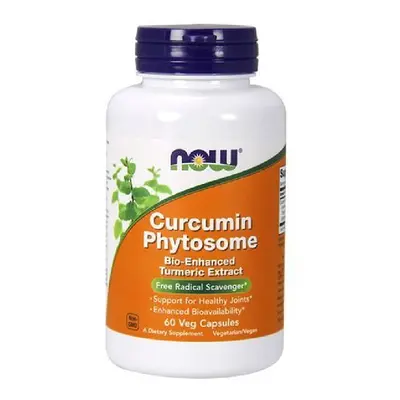 Wsparcie Odporności Kurkumina Now Foods Phytosome 60kaps