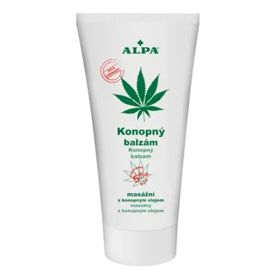 Kosmetyki Balsam do Masażu Alpa Krem z Konopi 150ml