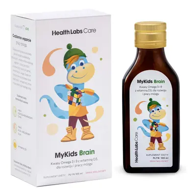 Kwasy Tłuszczowe Omega Health Labs Care MyKids Brain 100ml