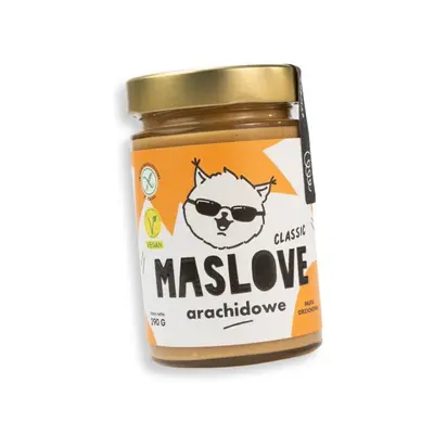 Zdrowa Żywność Masło Arachidowe Maslove Masło Arachidowe Classic 290g