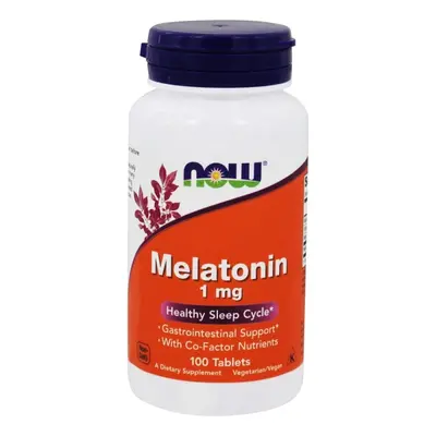 Dobry Sen Melatonina Now Foods Melatonin 1mg 100tab