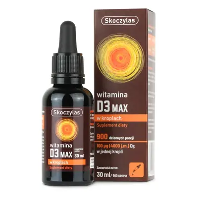 Witaminy D Skoczylas Witamina D3 Max 30ml