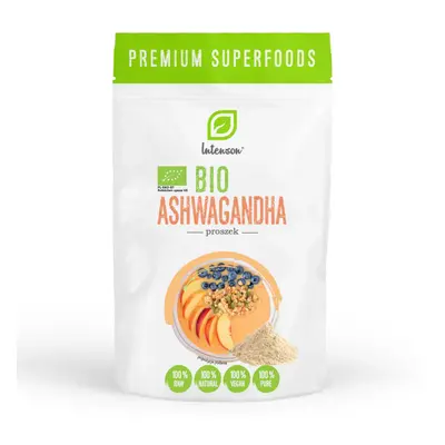 Adaptogeny Ashwagandha Intenson Bio Ashwagandha Proszek 90g