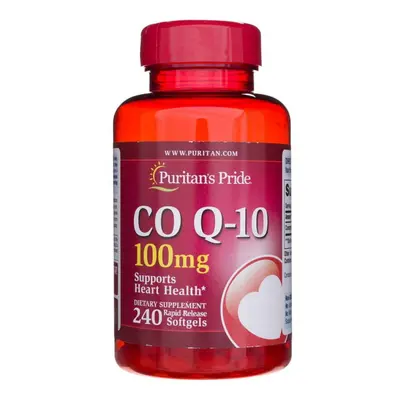 Zdrowe Serce Koenzym Q10 Puritan's Pride CoQ10 100mg 240softgel