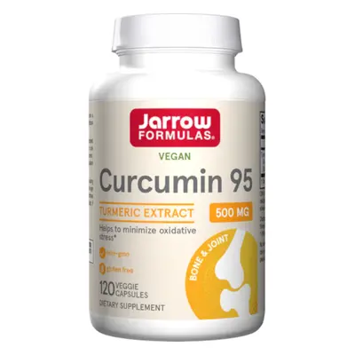 Wsparcie Odporności Kurkuma Jarrow Formulas Curcumin 95 500mg 120vkaps