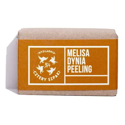 Kosmetyki Naturalne 4 Szpaki Mydło Melisa Dynia Peeling 110g