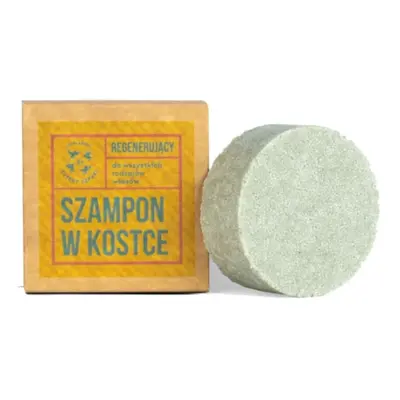 Kosmetyki Naturalne 4 Szpaki Szampon w kostce regenerujący eukaliptus cytryna 75g