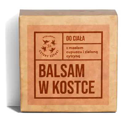 Kosmetyki Naturalne 4 Szpaki Balsam do ciała w kostce 55g