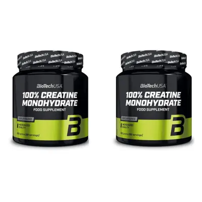 Wielopak 2x BioTechUSA 100% Creatine Mono 300g