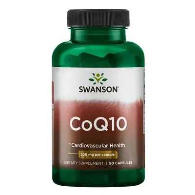 Zdrowe Serce Koenzym Q10 Swanson CoQ10 200mg 90kaps