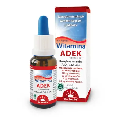 Witaminy ADEK Dr. Jacob's Witamina ADEK 20ml