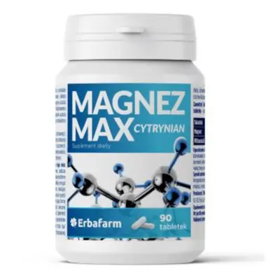 Magnez Erba Farm MagnezMax Cytrynian 90tab