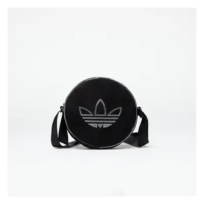 Torba adidas Rhinestones Fake Suede Round Bag Black