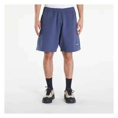 Szorty Nike Solo Swoosh Men's Fleece Shorts Thunder Blue/ White