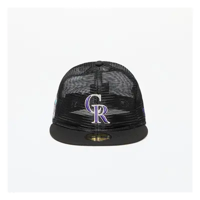 Czapka New Era Colorado Rockies Mesh Patch 59FIFTY Fitted Cap Black