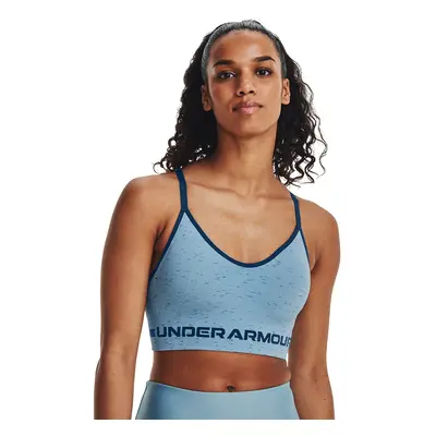 Biustonosz Under Armour Seamless Low Long Htr Bra Blizzard