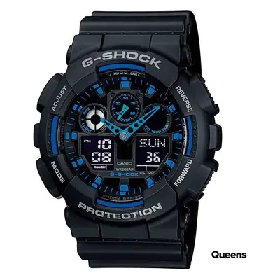 Zegarki Casio G-Shock GA 100-1A2ER Black/ Blue